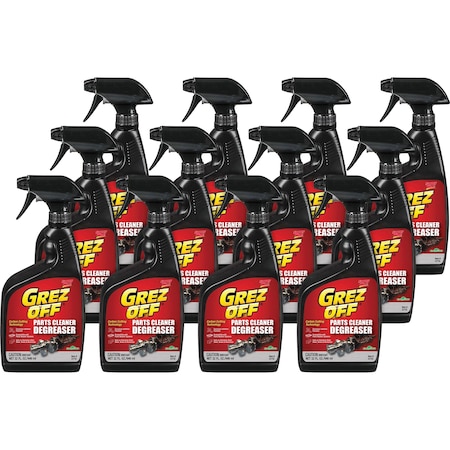 Spray Nine Parts Cleaner Degreaser, 1 Qt Bottle, Spray, Orange, 12 PK PTX22732CT